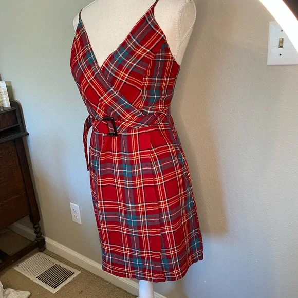 Urban Outfitters Tartan Sundress Size XS - Picture 7 of 10